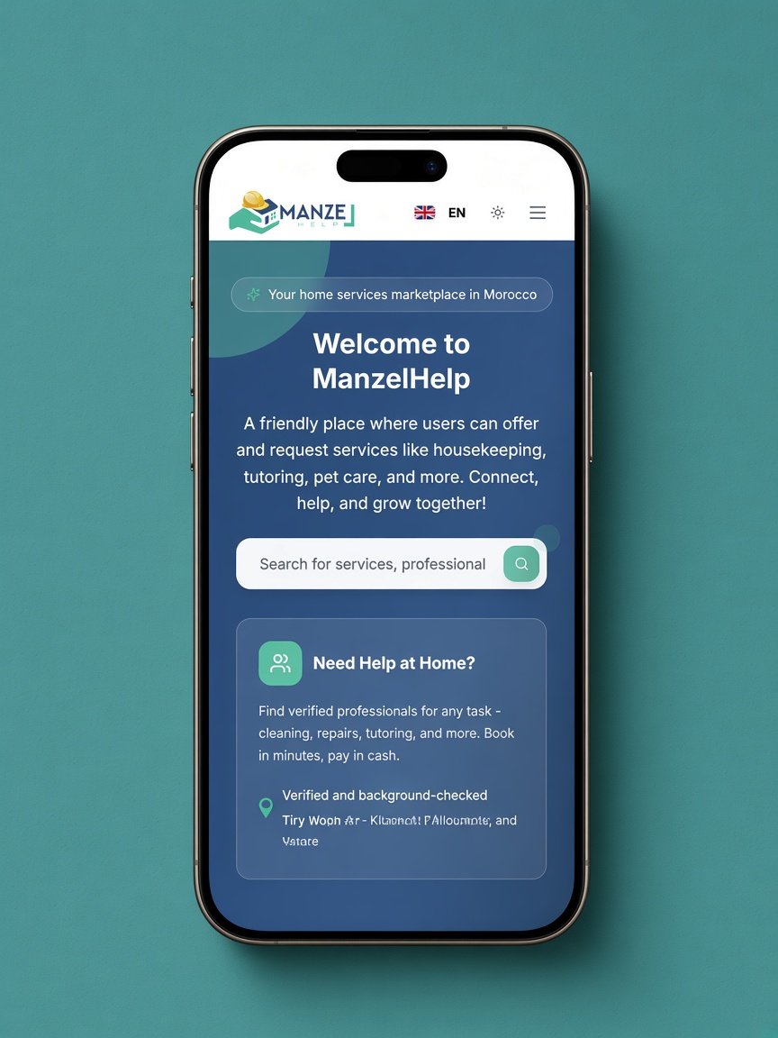 ManzelHelp Agent, Marktplatz für Home Services in Marokko